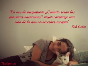 Construye una vida de la que no necesites escapar