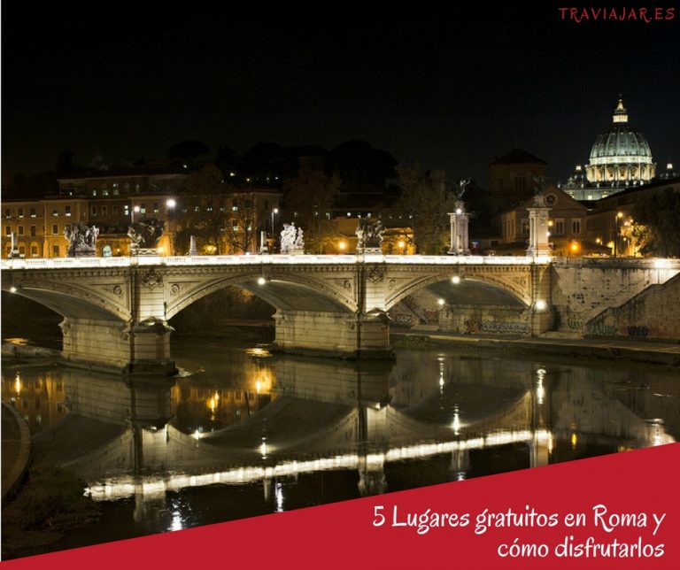 5 Lugares gratuitos en Roma y cómo disfrutarlos